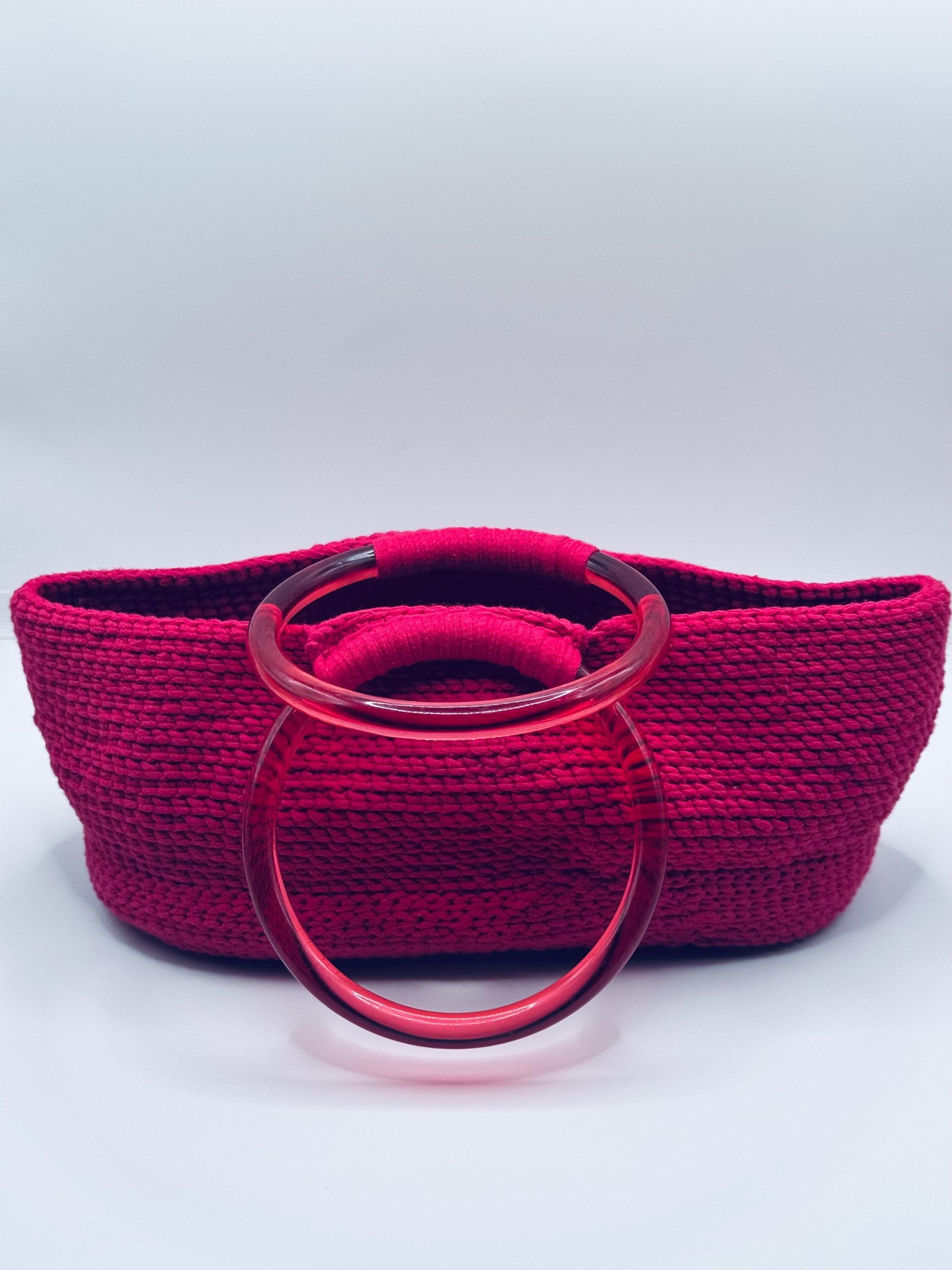 The Sienna — Minimalist Boho Crochet Handbag – Bold Yet Refined