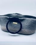 The Solene — Minimalist Crochet Ring Handle Handbag – Structured Everyday Style