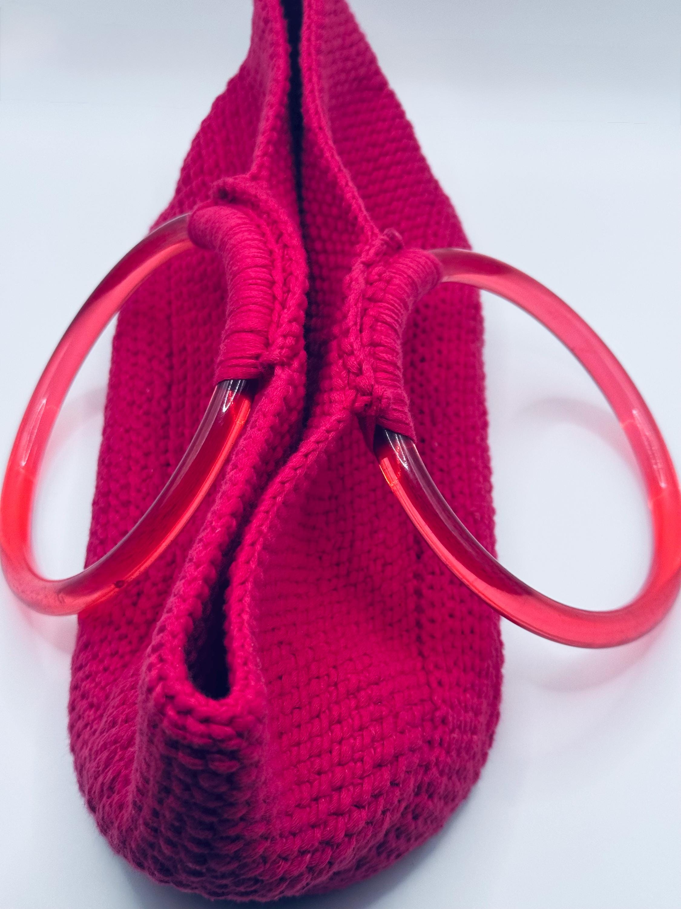The Sienna — Minimalist Boho Crochet Handbag – Bold Yet Refined