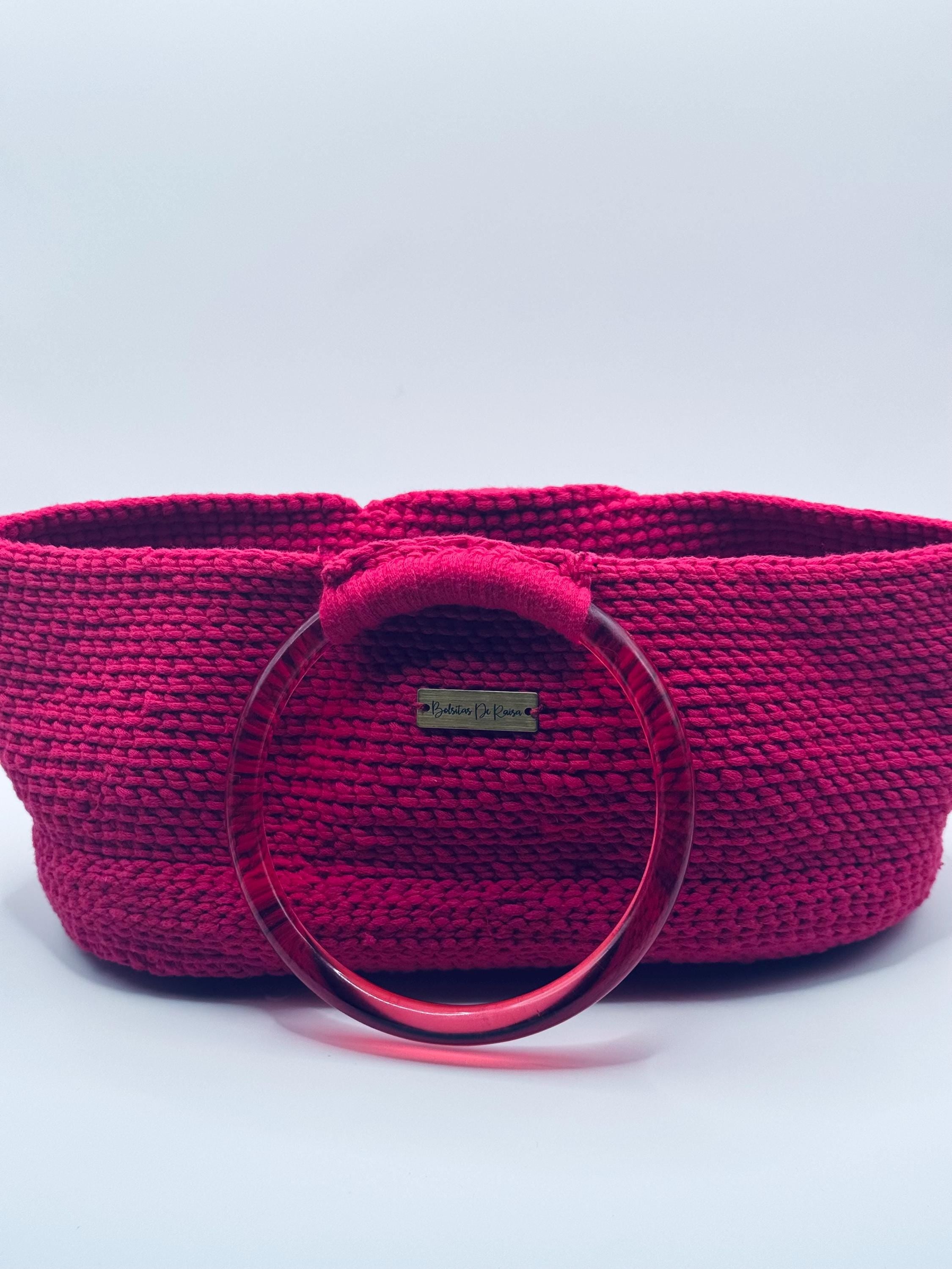 The Sienna — Minimalist Boho Crochet Handbag – Bold Yet Refined